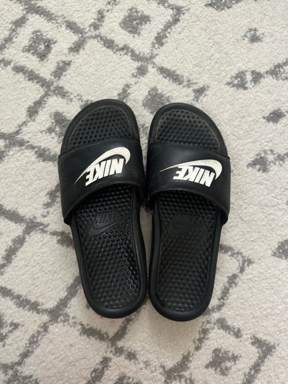 Women’s Black Nike Slides